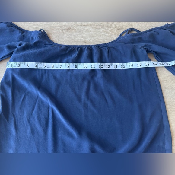 Lilly Pulitzer Candice Silk Dress in True Navy SZ XS - Picture 4 of 8